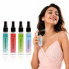 HUNKE EDP Inspired Perfume Set for Men & Women | Set of 4 Premium Long Lasting Fragrances | 8 ml Each | Travel Size Mini Perfume Gift Set | Eau de Parfum Collection - Aqua Lily, Royal Rose, Attar Phool, Rajnigandha