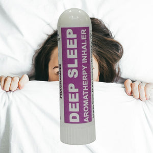 Pujahaat Natural Essential oil based Aromatherapy Nasal Inhalers help in DEEP SLEEP Made with 100% natural, therapeutic grade essential oils to help you achieve peace and inner calm - Set of 2