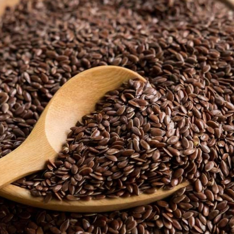 Gunvika Flax Seeds - Alsi Seeds Raw Unroasted Flaxseeds for Eating | Rich in Omega 3 Fatty Acids, Magnesium, Phosphorus & Protein | Source of Iron & Dietary Fibre