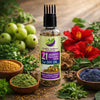 Kunjika Jadibooti 21 Ayurvedic Herbs for Hair Oil | DIY Herbal Hair Oil Kit with Comb Applicator | Natural Hair Growth, Hair Fall Control & Scalp Nourishment | Bhringraj, Amla, Brahmi Blend