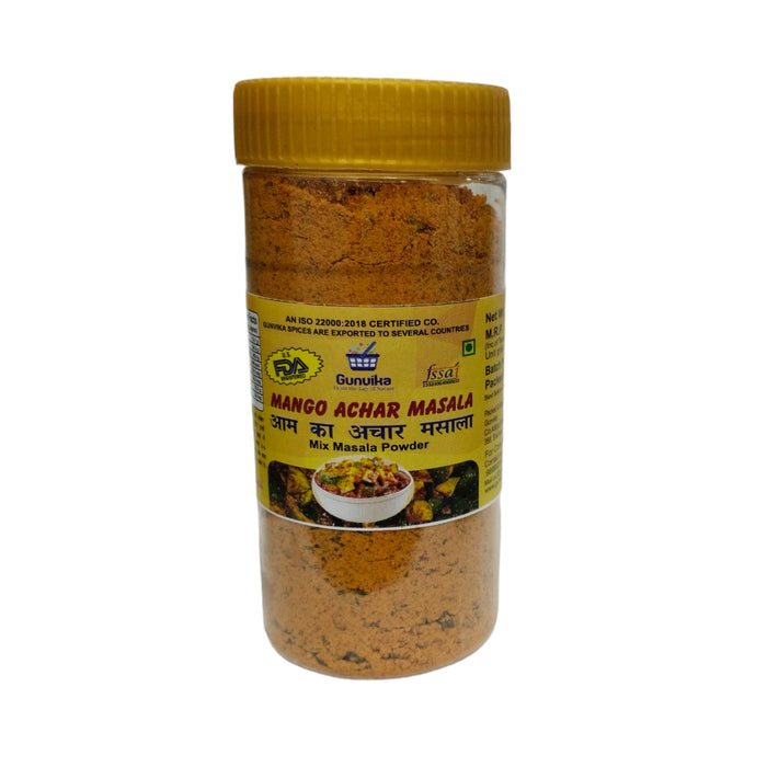 Gunvika Aam Achar Masala | Ready Mango Pickle Powder Mix for all types of pickles | Aachar Masala for Aam, Gobhi, Mirch - 200 gm