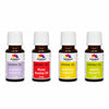 Pujahaat Lavender, Jasmine, Marigold (Genda), Rose Aroma Oil for Aromatherapy oils, Oil for diffusers, Humidifier oils, Oil Burners, Spa and Air Purifier 10ml Each - Set of 4 (4 x 10 ml)