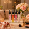 HUNKE EDP Inspired Perfume Set for Men & Women | Set of 4 Premium Long Lasting Fragrances | 8 ml Each | Travel Size Mini Perfume Gift Set | Eau de Parfum Collection - Luv Blast, Pure Love, Romace Night, Just Be