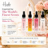 HUNKE EDP Inspired Perfume Set for Men & Women | Set of 4 Premium Long Lasting Fragrances | 8 ml Each | Travel Size Mini Perfume Gift Set | Eau de Parfum Collection - Luv Blast, Pure Love, Romace Night, Just Be
