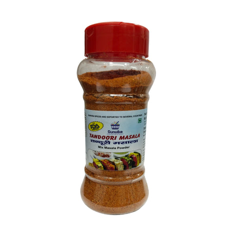 Gunvika Tandoori Masala Spice Mix | Multipurpose spice blend for Paneer, Chicken, and Vegetables | Zero added Colours, Fillers, Additives & Preservatives | No added Sugar | Vegan | Aromatic - 100 gm