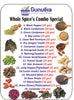 Gunvika Whole Spices Pack of 19 | Sabut Garam masala | Green Cardamom, Ajwain, Black pepper, Cloves, Big Cardamom, Bay Leaves, Kasoori Methi | Methidana, Saunf & More - Nt wt 445 gm