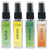 HUNKE EDP Inspired Perfume Set for Men & Women | Set of 4 Premium Long Lasting Fragrances | 8 ml Each | Travel Size Mini Perfume Gift Set | Eau de Parfum Collection - Sufia, Zam Zam, ZarZam, Sultan
