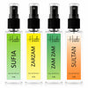 HUNKE EDP Inspired Perfume Set for Men & Women | Set of 4 Premium Long Lasting Fragrances | 8 ml Each | Travel Size Mini Perfume Gift Set | Eau de Parfum Collection - Sufia, Zam Zam, ZarZam, Sultan