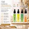 HUNKE EDP Inspired Perfume Set for Men & Women | Set of 4 Premium Long Lasting Fragrances | 8 ml Each | Travel Size Mini Perfume Gift Set | Eau de Parfum Collection - Sufia, Zam Zam, ZarZam, Sultan