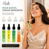 HUNKE EDP Inspired Perfume Set for Men & Women | Set of 4 Premium Long Lasting Fragrances | 8 ml Each | Travel Size Mini Perfume Gift Set | Eau de Parfum Collection - Sufia, Zam Zam, ZarZam, Sultan