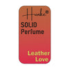 Hunke® Solid Perfume | Alcohol-Free Solid Perfume for Men & Women | Long Lasting Natural Wax Fragrance | Travel Friendly Pocket Perfume | Handmade Luxury - Leather Love