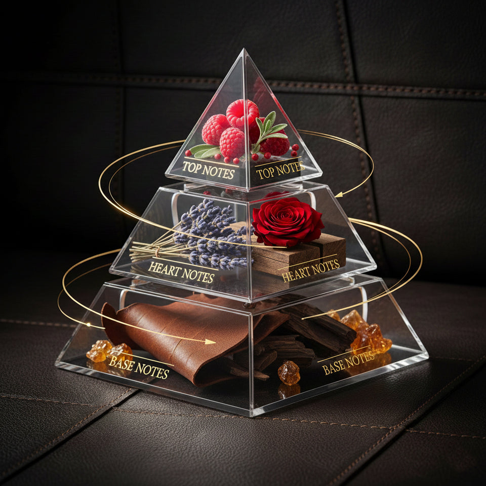 Hunke® Solid Perfume | Alcohol-Free Solid Perfume for Men & Women | Long Lasting Natural Wax Fragrance | Travel Friendly Pocket Perfume | Handmade Luxury - Leather Love