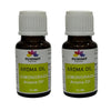 Pujahaat Lemongrass Aroma Oil for Aromatherapy oils, Oil for diffusers, Humidifier oils, Oil Burners, Spa and Air Purifier 10ml Each, Lemongrass - Set of 2 (2 x 10 ml)