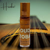 HUNKE Premium Perfume Roll on High Concentration | Attar Ittar Roll on| No Alcohol | Long Lasting Travel Size 8 ML Roll-On, High Projection Fragrance - OUD TOBA