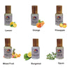 Pujahaat Premium Alcohol-Free Attar Gift (Pack Of 6) Perfume Combo Ittar- Lemon, Orange, Bergamot, Pineapple, Mixed Fruit, Opum (In Roll on Bottle) 18ml (6x3ml) Combo - 4