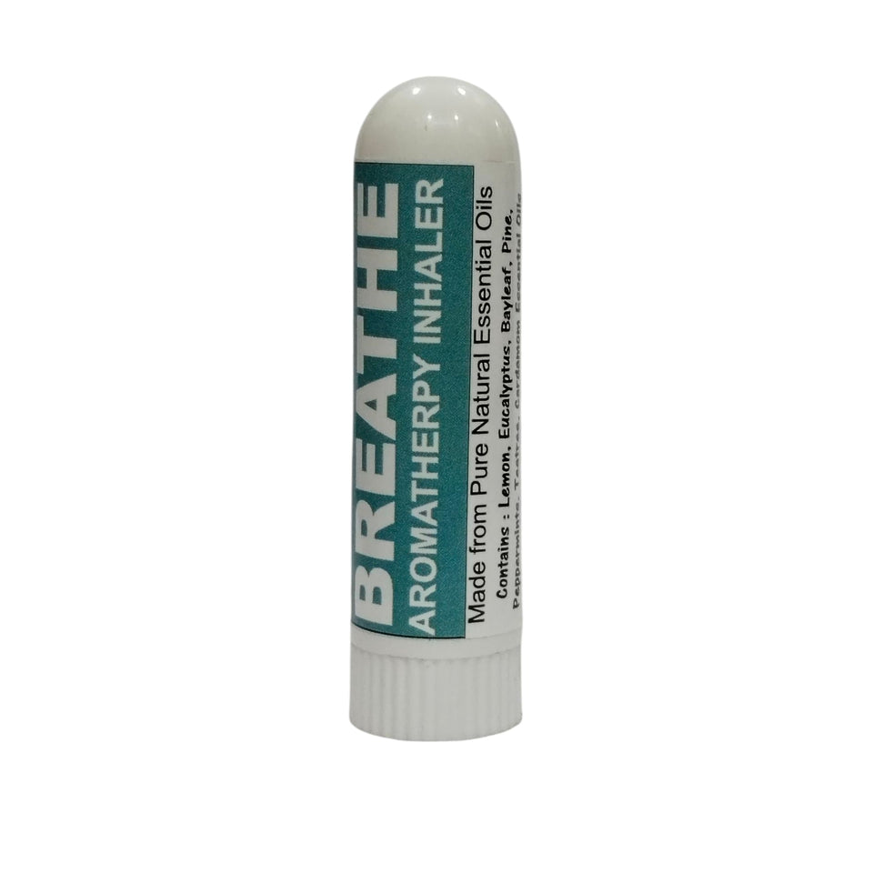 Pujahaat Natural Essential oil based Aromatherapy Nasal Inhaler Stick help in obstacle free BREATHE, Made with natural, therapeutic grade  - Set of 2