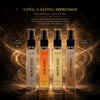 HUNKE EDP Inspired Perfume Set for Men & Women | Set of 4 Premium Long Lasting Fragrances | 8 ml Each | Travel Size Mini Perfume Gift Set | Eau de Parfum Collection - Oud Black, White Oud, Oud Envy, Oud Tobacco