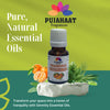 Pujahaat Mandarin Essential Oil for Skin | 100% Natural | Mandarin Oil for Diffuser | Essential Oil for Skin, Hair, Aromatherapy & Candle Making | Fresh Citrusy Scent, 15 ml