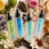 HUNKE EDP Inspired Perfume Set for Men & Women | Set of 4 Premium Long Lasting Fragrances | 8 ml Each | Travel Size Mini Perfume Gift Set | Eau de Parfum Collection - Winter Blue, Denim, Aqua Cool, Aqua Mist