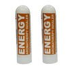 Pujahaat Natural Essential oil based Aromatherapy Nasal Inhaler Stick ENERGY, Made with 100% natural, therapeutic grade essential oils - Set of 2