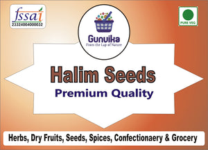 Gunvika Halim Seeds | Aliv Seeds for Eating & Hair Growth | Haleem Seeds | Garden Cress Seeds| Asaliya Seeds - Immunity Booster Superfood