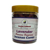 Kunjika Jadibooti Premium Scented Incense Dhoop /Cone | No Charcoal No Bamboo | for Pooja, Rituals & Special Occasions, Dhoop Batti Lavender Fragrance - 200 Gms