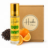 HUNKE Premium Perfume Roll on High Concentration | Attar Ittar Roll on| No Alcohol | Long Lasting Travel Size 8 ML Roll-On, High Projection Fragrance - Oud Envy
