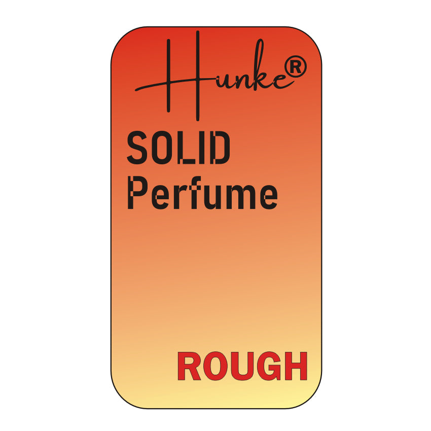 Hunke® Solid Perfume | Alcohol-Free Solid Perfume for Men & Women | Long Lasting Natural Wax Fragrance | Travel Friendly Pocket Perfume | Handmade Luxury - Rough