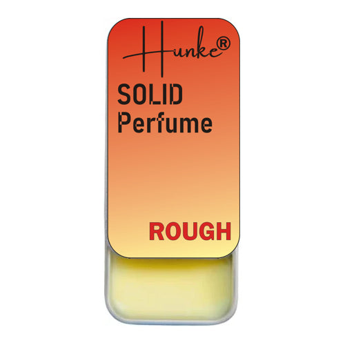 Hunke® Solid Perfume | Alcohol-Free Solid Perfume for Men & Women | Long Lasting Natural Wax Fragrance | Travel Friendly Pocket Perfume | Handmade Luxury - Rough