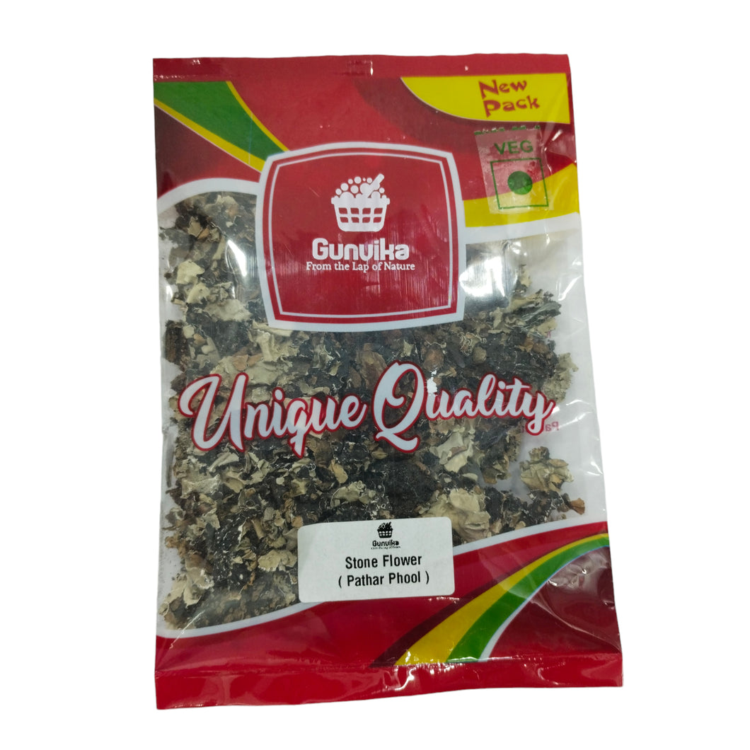 Gunvika Stone Flower Spice | Pathar Phool | Dagad Phool | Chhabila | Kalpasi Spice | Permalia Perlata | Rock Flower Stone | Patthar Ke Phool