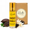 HUNKE Premium Perfume Roll on High Concentration | Attar Ittar Roll on| No Alcohol | Long Lasting Travel Size 8 ML Roll-On, High Projection Fragrance - Choco Vanilla
