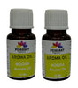 Pujahaat Mogra Aroma Oil for Aromatherapy oils, Oil for diffusers, Humidifier oils, Oil Burners, Spa and Air Purifier 10ml Each, Mogra - Set of 2 (2 x 10 ml)