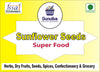 Gunvika Raw Sunflower Seeds | Surajmukhi ke Beej Sunflower Seeds for Eating | Healthy Diet Snacks | Antioxidant, High in Fibre & Protein | Weight Management