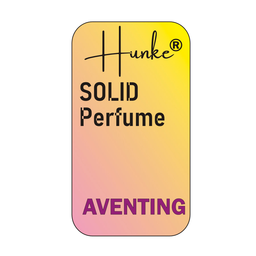 Hunke® Solid Perfume | Alcohol-Free Solid Perfume for Men & Women | Long Lasting Natural Wax Fragrance | Travel Friendly Pocket Perfume | Handmade Luxury - Aventing