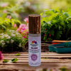 Pujahaat Crown Chakra Essential Oil Roll-On Blend | 6 ml/0.20 fl oz | Sahasrara | Aromatherapy Oils for Chakra Balance
