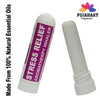 Pujahaat Natural Essential oil based Aromatherapy Nasal Inhaler Stick STRESS RELIEF, Made with 100% natural, therapeutic grade essential oils - Set of 2