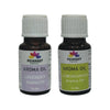 Pujahaat Lavender and Lemongrass Aroma Oil for Aromatherapy oils, Oil for diffusers, Humidifier oils, Oil Burners, Spa and Air Purifier 10ml Each - Set of 2 (2 x 10 ml) AO8
