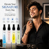 HUNKE EDP Inspired Perfume Set for Men & Women | Set of 4 Premium Long Lasting Fragrances | 8 ml Each | Travel Size Mini Perfume Gift Set | Eau de Parfum Collection - Afgan, Nomade, Ombre Raw, Tam Dam