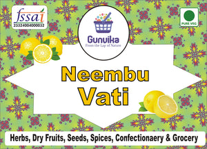 Gunvika Nimbu Vati, Salty & Sour Digestive Candy Khatti Churan Goli Mukhwas Mouth freshener - 200 gm