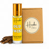 HUNKE Premium Perfume Roll on High Concentration | Attar Ittar Roll on| No Alcohol | Long Lasting Travel Size 8 ML Roll-On, High Projection Fragrance - OUD TWIST
