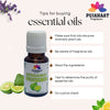 Pujahaat Bergamot Essential oil for Skin, Hair and Stress Relief, Pure, Natural and Therapeutic Grade Essential Oil- Vegan & Cruelty free - 15 ml