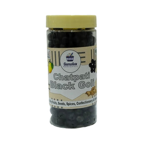 Gunvika Kala Khatta Goli | Digestive Fatafat Goli | Black Sweet & Sour Ayurvedic Digestive Candy Balls | Khatti 200 gm