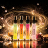 HUNKE EDP Inspired Perfume Set for Men & Women | Set of 4 Premium Long Lasting Fragrances | 8 ml Each | Travel Size Mini Perfume Gift Set | Eau de Parfum Collection - Spicy, Bloom Berry, Bloom, Flora
