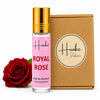 HUNKE Premium Perfume Roll High Concentration | Attar Ittar Roll on| No Alcohol | Long Lasting Travel Size 8 ML Roll-On - Royal Rose