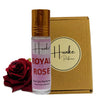 HUNKE Premium Perfume Roll on High Concentration | Attar Ittar Roll on| No Alcohol | Long Lasting Travel Size 8 ML Roll-On, High Projection Fragrance - Royal Rose
