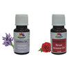 Pujahaat Lavender, Jasmine, Marigold (Genda), Rose, Lotus Aroma Oil for Aromatherapy oils, Oil for diffusers, Humidifier oils, Oil Burners, Spa and Air Purifier 10ml Each - Set of 5 (5 x 10 ml)