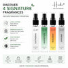HUNKE EDP Inspired Perfume Set for Men & Women | Set of 4 Premium Long Lasting Fragrances | 8 ml Each | Travel Size Mini Perfume Gift Set | Eau de Parfum Collection - Extreme, Aventus, Opium, Rough