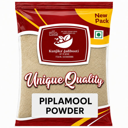 Kunjika Jadibooti Pipla Mool Powder - Piplamool Dampa - Piplamool - Peepla Mool Powder - 100 gms