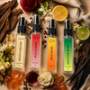 HUNKE EDP Inspired Perfume Set for Men & Women | Set of 4 Premium Long Lasting Fragrances | 8 ml Each | Travel Size Mini Perfume Gift Set | Eau de Parfum Collection - Wood n bloom, Spice N Wine, Wild Musk, Egyptian Musk
