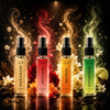 HUNKE EDP Inspired Perfume Set for Men & Women | Set of 4 Premium Long Lasting Fragrances | 8 ml Each | Travel Size Mini Perfume Gift Set | Eau de Parfum Collection - Wood n bloom, Spice N Wine, Wild Musk, Egyptian Musk